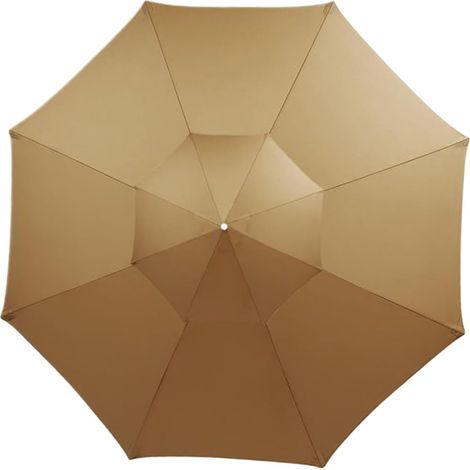 Remplacement De Parapluie De Patio - Housse De Remplacement pour Parasol De Jardin,Kaki 2,7 mètres (1/5)