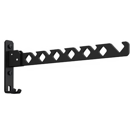 Klappbare Kleiderhaken – Wandkleiderständer – Geeignet für Balkone, Waschküchen und Badezimmer – Klappbare Wandkleiderhaken – Aluminiumlegierung (1/5)