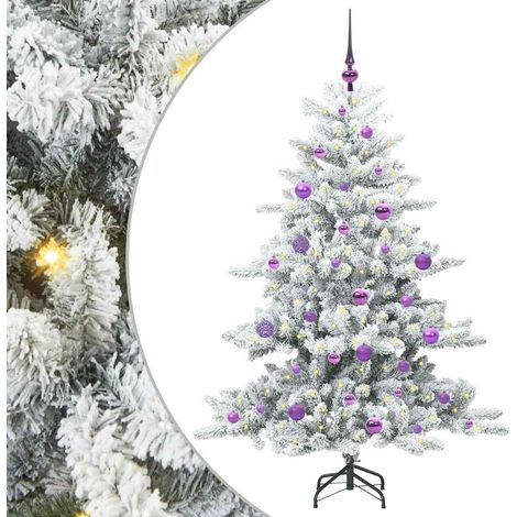 Árbol de Navidad artificial con ramas articuladas 150 cm vidaXL (1/5)