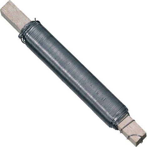 Bindedraht Zink für Rohrschalen / Rohrisolierung 100 g