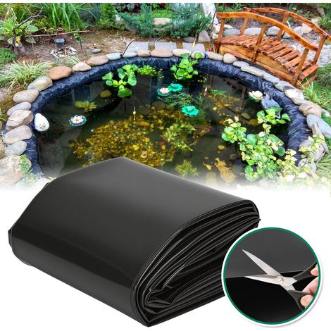 Randaco Teichfolie HDPE schwarz, Stärke 0.5 mm 4 x 6 m (1/5)