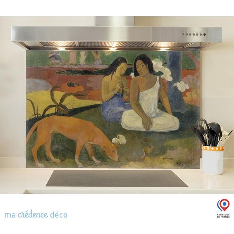 Fond de hotte : Paul Gauguin - Verre trempé - 90 cm - 60 cm (1/5)