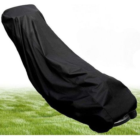 Housse de protection pour tondeuse avec cordon de serrage, imperméable, anti-poussière et anti-UV, 188 x 99 x 64 cm (1/4)