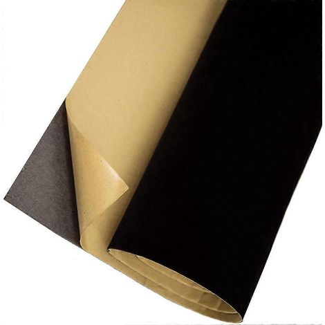 rouleau de papier adhésif velours floqué pour tiroir à bijoux, loisirs créatifs, décoration murale. (1/4)