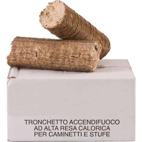 Tronchetto Accendifuoco Per Camino Stufo Pz.8 Tronchetti