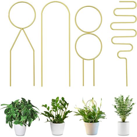 Support pour plantes d'intérieur, treillis métallique pour plantes grimpantes, support pour plantes en pot, un excellent choix et fantastique (1/5)