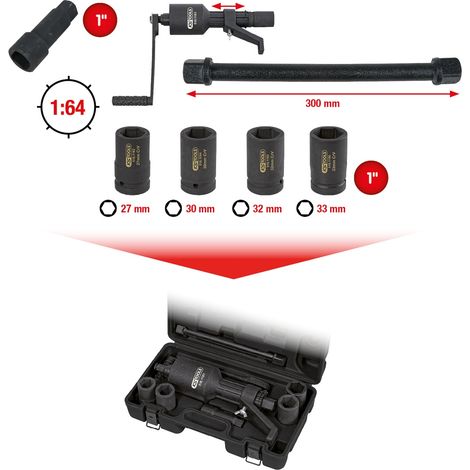 KS Tools Universal-Kraftvervielfältiger-Satz, 7-tlg (1/5)