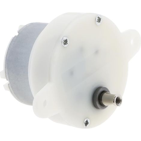 Moteur à engrenages 24 V à faible vitesse et couple élevé, micromoteur 6-8 tr/min, remplacement pour petit ventilateur, lampe de jardin ou mini machine à laver (bricolage). (1/5)