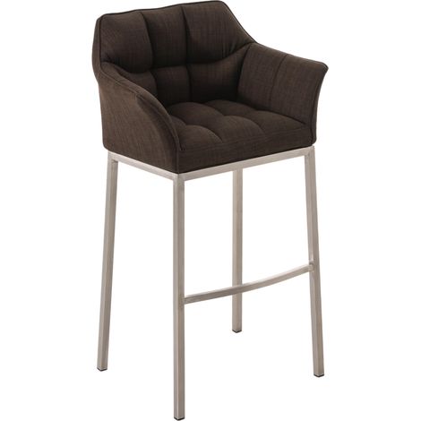 Barhocker Damaso E Stoff mit 4-Fuß Gestell (1/5)