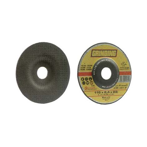 DISCO ABRASIVO TAGLIO MARMO DEPRESSO GRINDING - MM 115X22,2 H.MM 2,4- 50 pezzi