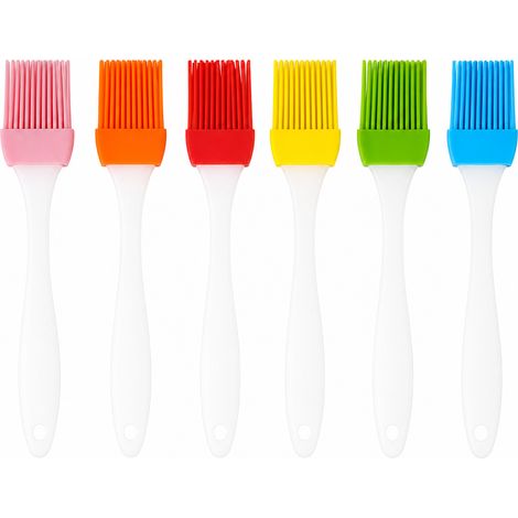 Pinceau à huile en silicone alimentaire pour barbecue, vendu à l'unité (1/5)