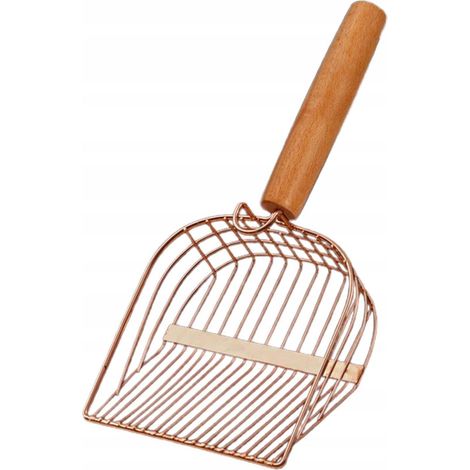 Pala de acero para arena de gatos LOP-02 (1/5)