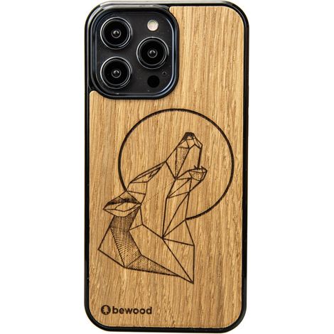 Bewood Holzhülle für iPhone 14 Pro Max WOLF OAK (1/5)
