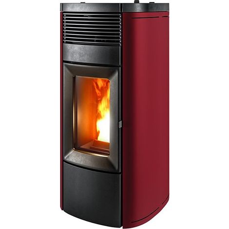 Stufa a Pellet MCZ Musa Hydromatic M2 24KW Bordeaux - 6921029