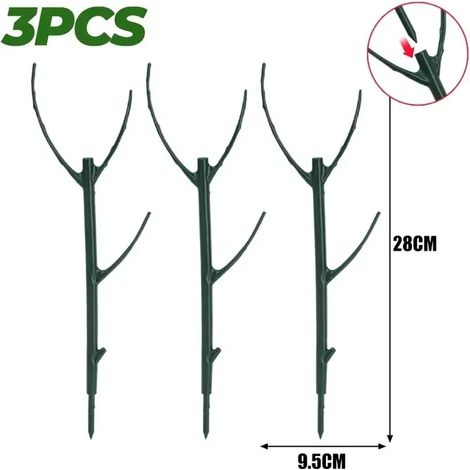 (3 pièces) Tuteur pour plantes grimpantes, piquet pour bonsaï, support pour plantes de jardin, support pour fleurs en pot (1/4)