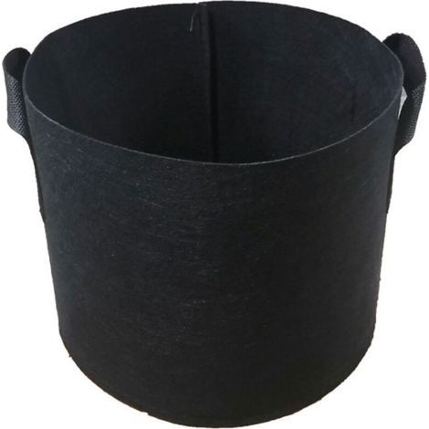 Sac feutre géotextile 35 cm noir (1/3)
