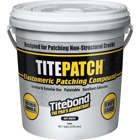 Scellant pour travaux intérieurs et extérieurs Titebond TitePatch 5375 946 ml
