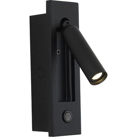1 applique murale LED, bras flexible orientable, éclairage blanc naturel 4000 K, 180 lm, pour chambre et coin lecture (1/5)