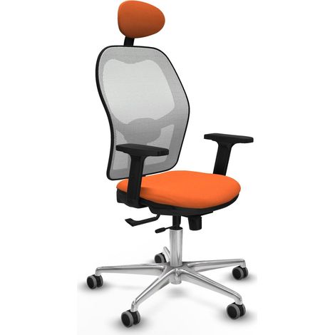 Sedia ergonomica piqueras y crespo Jorquera nero ruote 65 mm (1/2)