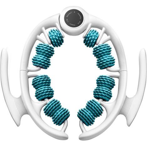 Rouleau de massage annulaire en silicone pour mollets fins, accessoire d'entraînement pour le yoga et le fitness, en forme d'anneau
