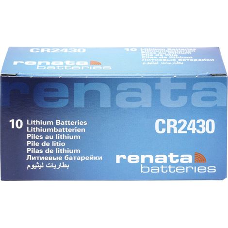 .Renata CR2430 PACK DE 10 PILES.
.