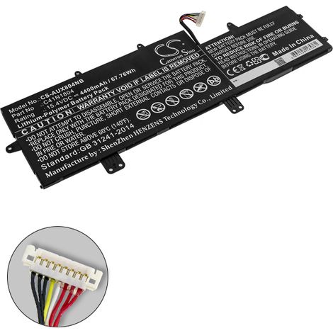 NX - Batterie ordinateur portable compatible Asus 15.4V 4400mAh - C41N18040B200 (1/4)