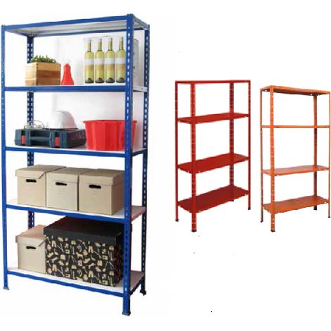SCAFFALI METAL MINIKIT BIANCHI (1/4)