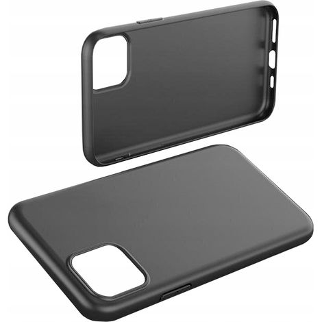 Custodia morbida in gel flessibile per Honor 50 Pro, colore nero. (1/5)