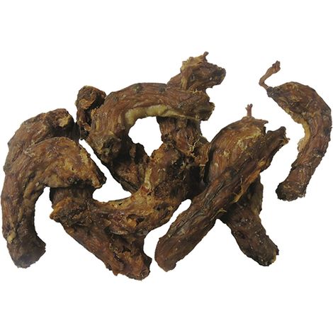 Cous de poulet séchés - Friandise naturelle pour chien Désignation : Cous de poulet BUBIMEX 74900