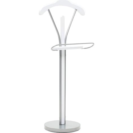 vidaXL Galán de noche blanco 45x35x107 cm (1/4)