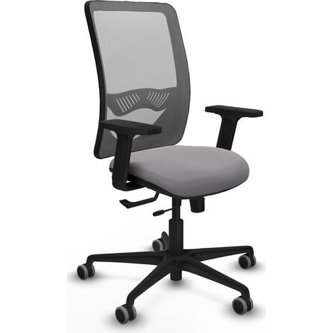 Silla piqueras y crespo Zulema gris reposabrazos ajustables (1/2)