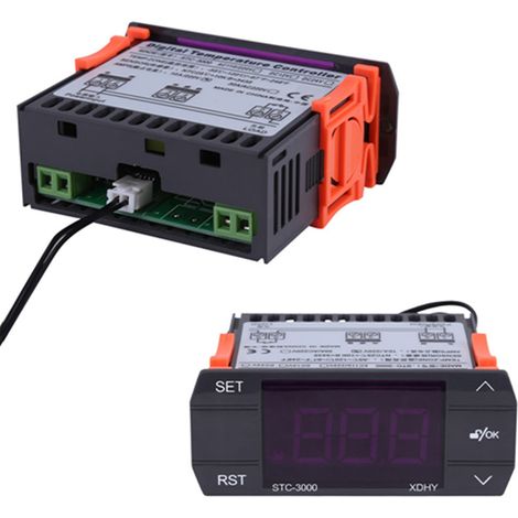 Thermostat numérique tactile STC-3000 220V avec capteur (30A) (1/5)