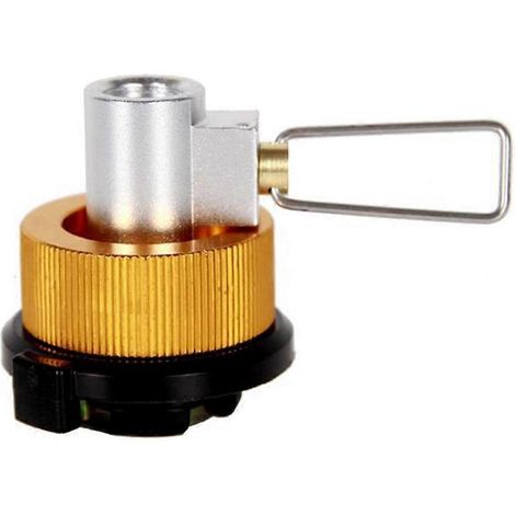 Convertisseur de gaz Camping Gas Saver Plus, adaptateur de remplissage, levier de vitesse, petite bouteille de propane, valve d'admission, convertisseur de bouteille, A-JBMEDIA (1/4)