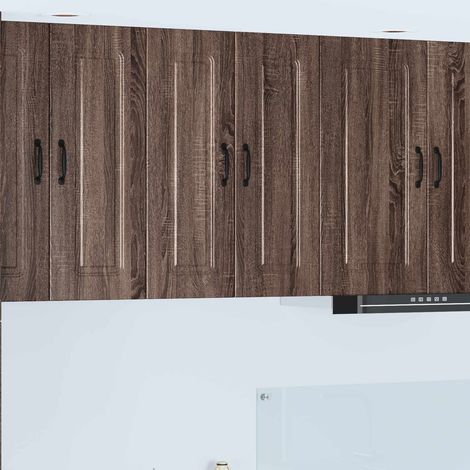 Küchenschrank Kalmar 2 pcs Braun Eichen-Optik 30 x 31 x 80 cm