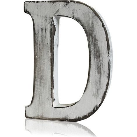 Lettres Shabby Chic - D- Vendu par 1