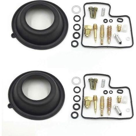 Kit de réparation de carburateurs pour motos Honda VT700, VT750 Shadow, VT700C et VT750C : pièces de rechange pour carburateur à membrane et piston. (1/4)