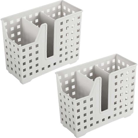 Lot de 2 paniers lave-vaisselle pour pailles et baguettes, panier égouttoir lave-vaisselle (1/5)