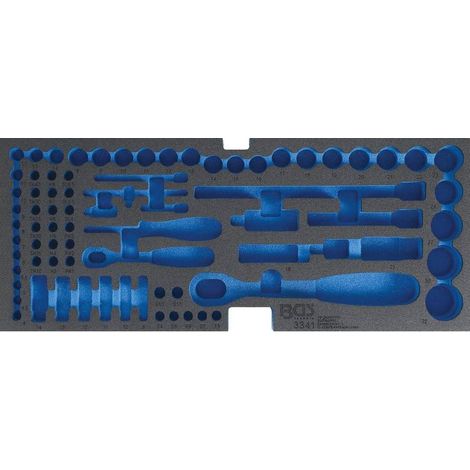 Insert pour Art. 3312 - 21,9 x 5,3 x 52,8 cm - Compatible Art. 3341 - D-Work (1/5)