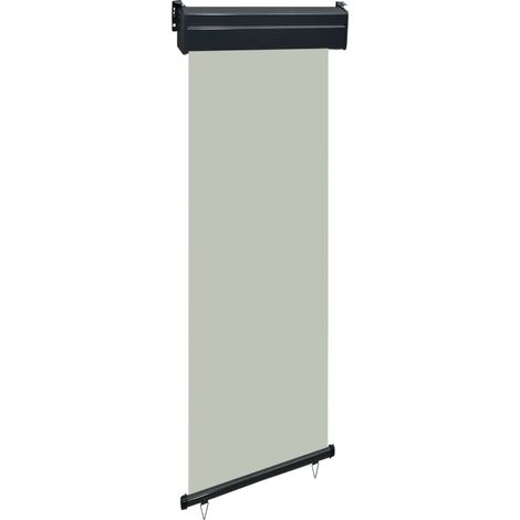 Auvent latéral de balcon - Auvent de jardin Soleil imperméable 60x250 cm Gris BV733855 - BonneVie (1/5)