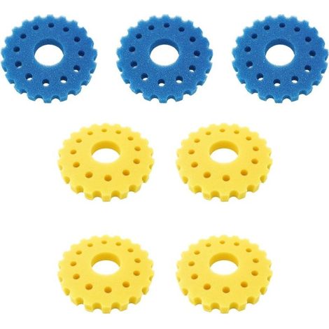 Lot de 7 éponges filtrantes CPF et CPA30000 compatibles avec filtre de bassin SunSun Éponge filtrante haute efficacité Éponge biochimique facile à remplacer (1/5)
