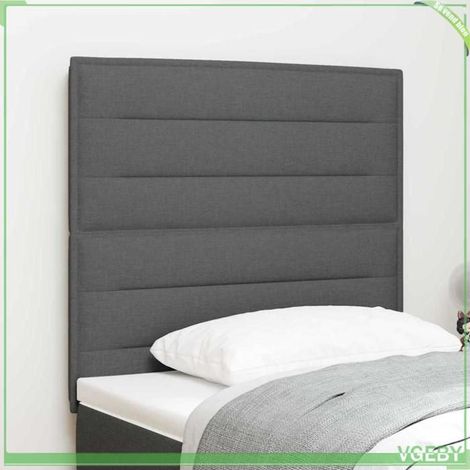 Tête de lit LED - 3338266 - Gris foncé - Bandes LED multicolores - 80 x 7 x 118 cm (1/5)
