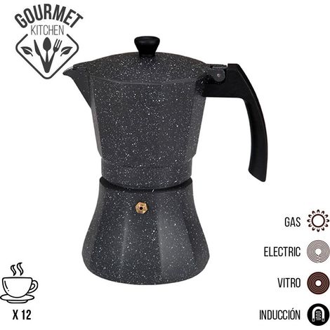 Cafetière En Aluminium 12 Tasses Pour Induction. Edm (1/3)