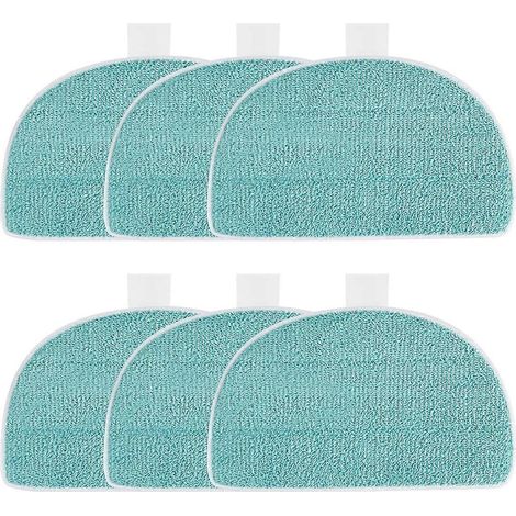 Lot de 6 lingettes de nettoyage pour nettoyeur vapeur Clean Tenso Power 2.0