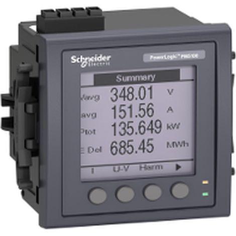 Contador energía PM5111 de SCHNEIDER con MID y Modbus para control eficiente.
