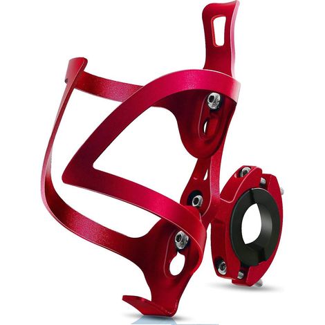 porte-gobelet De Vlo, Porte-bouteille De Vlo 2 En 1, Porte-bouteille D'eau En Alliage D'aluminium, Porte-gobelet Universel Pivotant Pour Vlo, Moto (1/5)