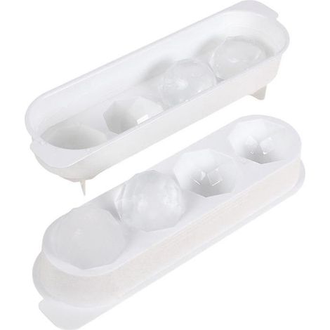 2 Stück Eiswürfelformen aus Kunststoff