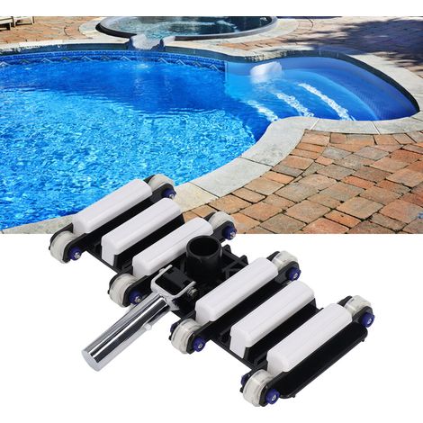 Accessoires de Nettoyage pour Piscine 14 Pouces avec Tête Aspirante Brosse pour Équipement de Nettoyage de Piscine-AUTRES (1/5)