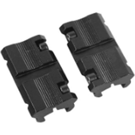 Adaptateur de montage miniature en alliage d'aluminium 11 mm vers 20 mm, lot de 2. (1/4)