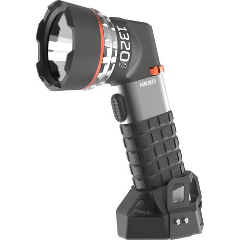NEBO Luxtreme SL75 - Lampe Torche Projecteur LED Rechargeable portée 1300m