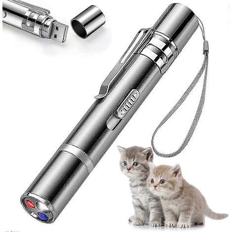Pointeur laser pour chat, modèle 2026, idéal pour une utilisation en intérieur, rechargeable. (1/5)